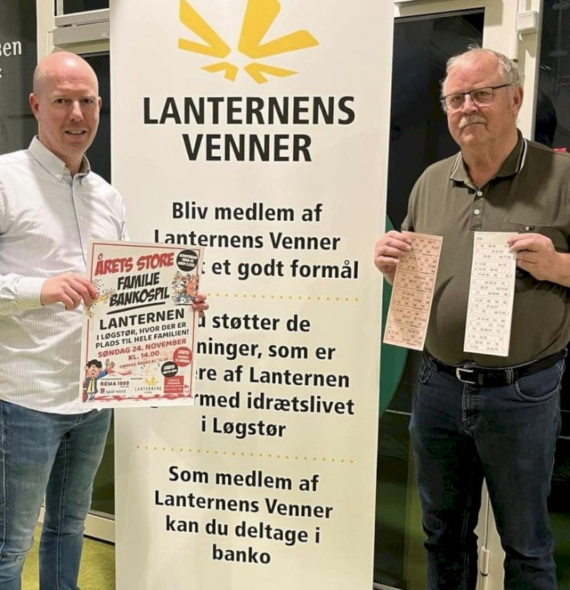 Præmier for 45.000 kr. til stort bankospil i Lanternen