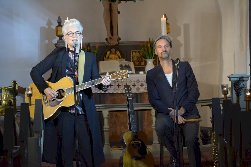 Jette Torp gav koncert i Vilsted Kirke