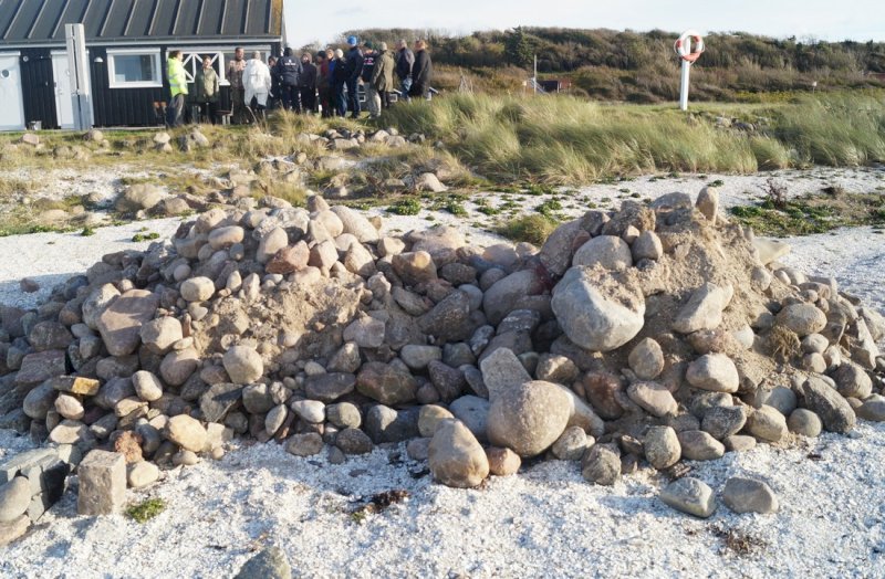 Disse sten skal give liv i Limfjorden ved Løgstør